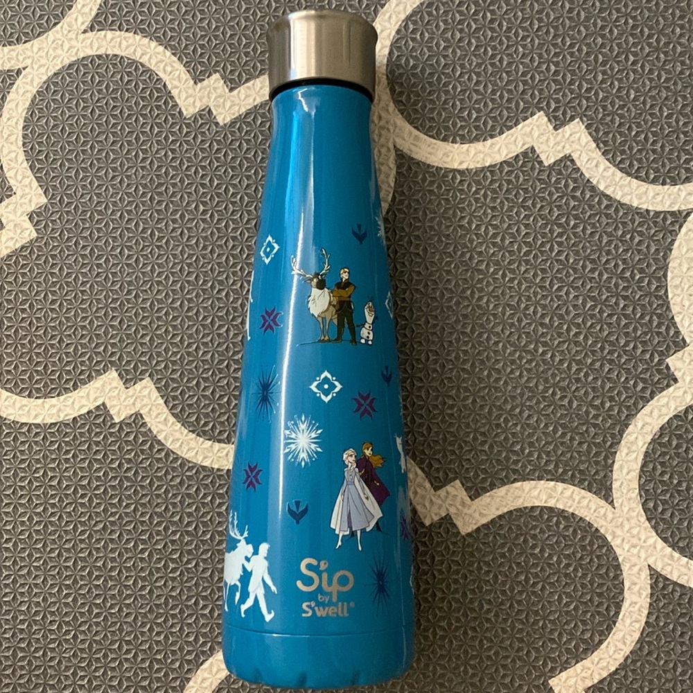 Sip by S’well Frozen II Stainless Steel Double-Layered Water Bottle, 15 Oz